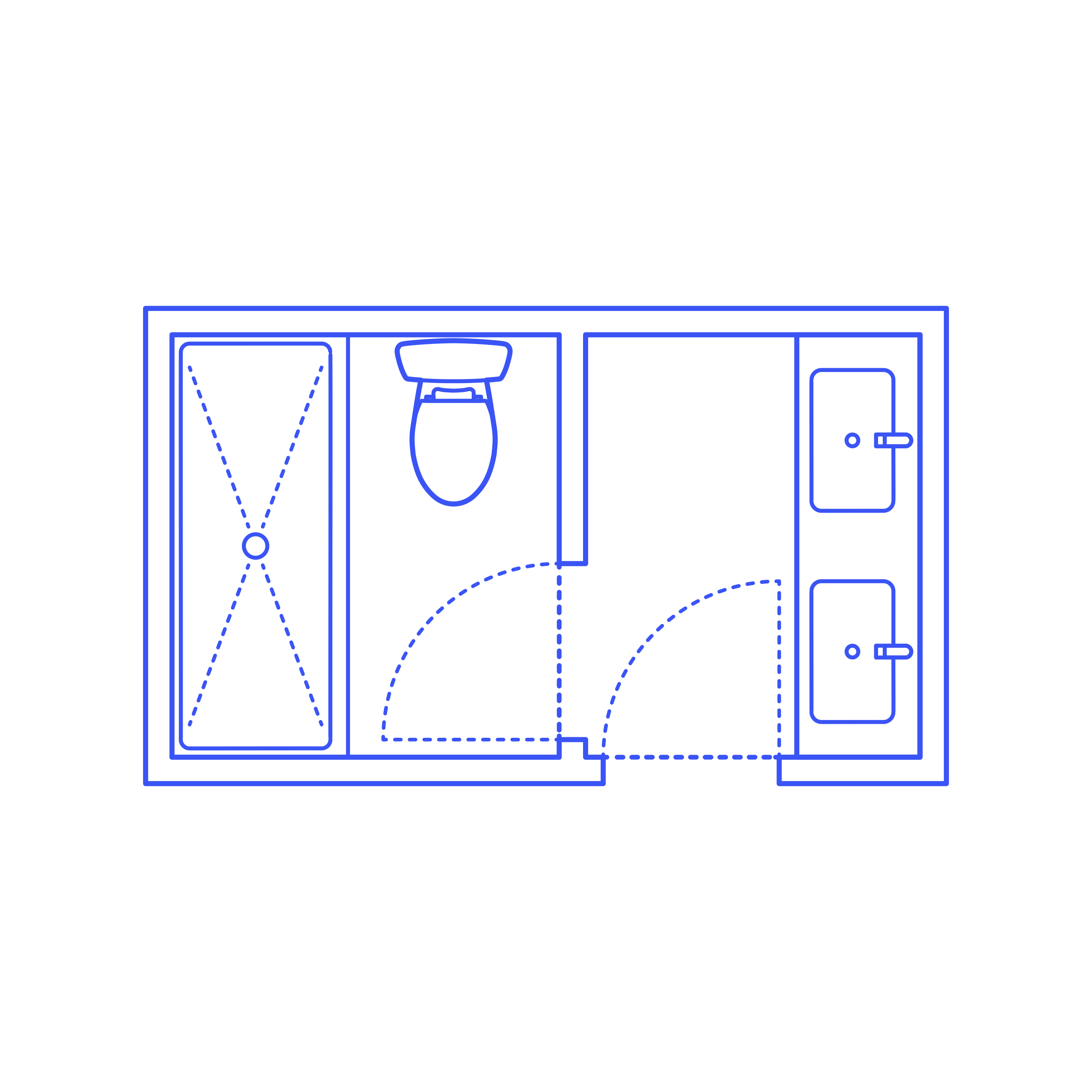 Layouts Bathrooms Primary Split Shower 2 Wall Center Engraving Svg Design Free Vectors